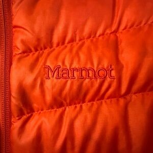 Marmot Orange Insulated Jacket